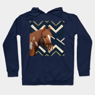 Brown Horse Hoodie